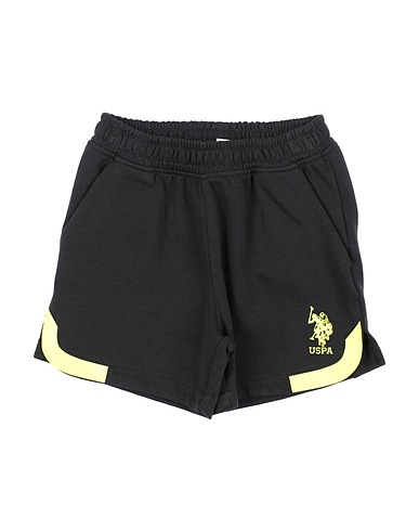 U.S.POLO ASSN. Shorts & Bermuda Black 95% Cotton, 5% Elastane