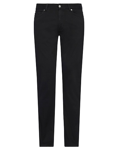 ZEGNA Casual trouser Midnight blue 98% Cotton, 2% Elastane
