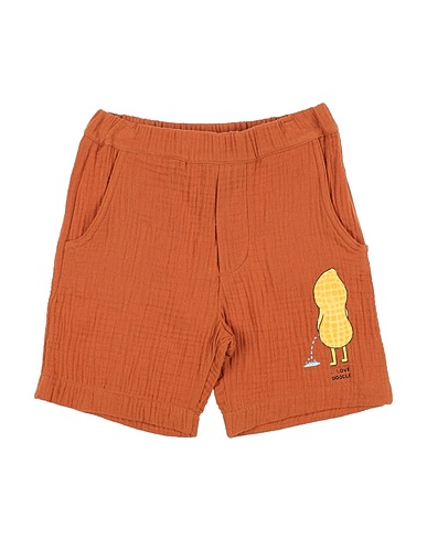 LE PETIT COCO Shorts & Bermuda Brown 100% Cotton