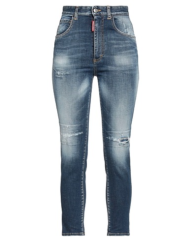 DSQUARED2 Denim trousers Blue 98% Cotton, 2% Elastane
