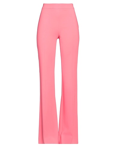 MOSCHINO Casual pants COUTURE Pink 97% Viscose, 3% Elastane