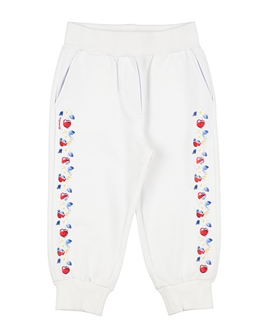 MONNALISA Pantalone Bianco 95% Cotone, 5% Elastan