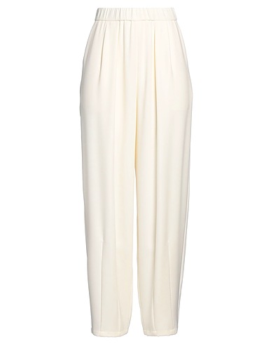 EMPORIO ARMANI Casual trouser Off white 100% Polyester