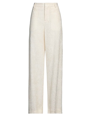 PHILOSOPHY di LORENZO SERAFINI Casual pants White 100% Cotton