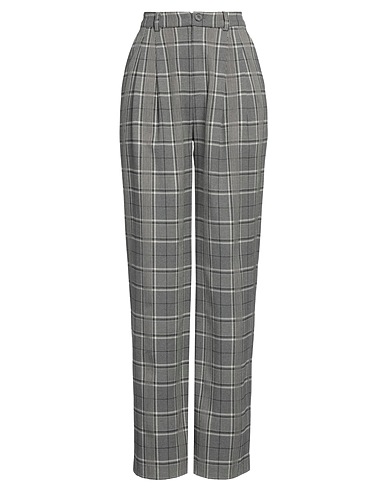 ANINE BING Casual trouser Grey 63% Polyester, 31% Viscose, 4% Wool, 2% Elastane