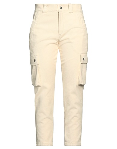 ISABEL MARANT Denim trousers Beige 100% Cotton
