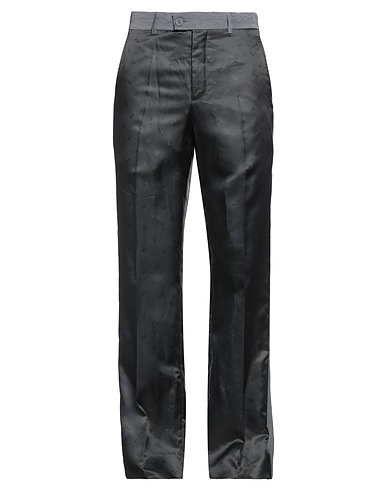 DIOR Casual pants Charcoal 100% Cupro, Viscose, Polyamide