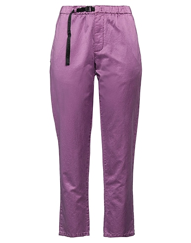 WHITE SAND Casual pants 70% Cotton, 30% Silk