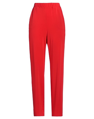 MAX MARA Casual pants LEISURE Red 92% Viscose, 8% Elastane