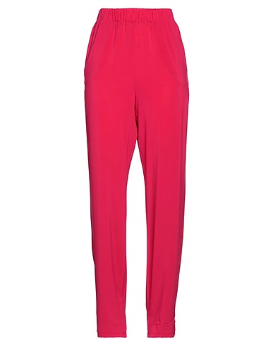 MAX MARA Casual pants Magenta 92% Viscose, 8% Elastane