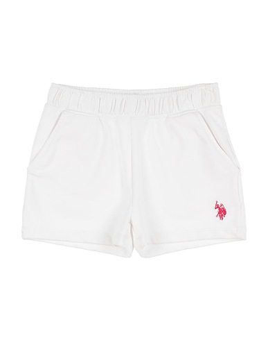 U.S.POLO ASSN. Shorts & Bermuda Bianco 95% Cotone, 5% Elastan