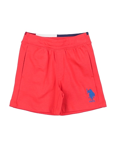 U.S.POLO ASSN. Shorts & Bermuda Red 100% Cotton