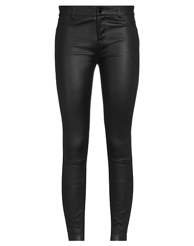 FRIDA MUSE Pantalone Nero 100% Pelle di agnello