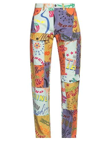 MOSCHINO Pantalón Verde claro 100% Algodón