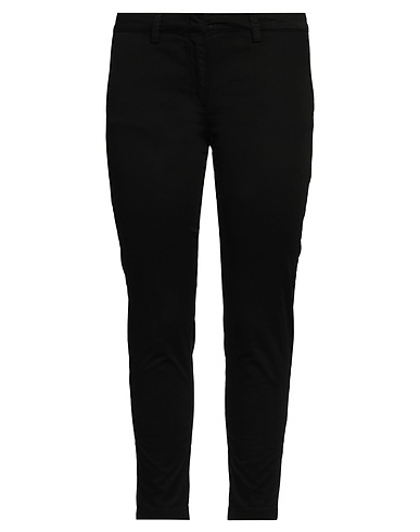 TRUSSARDI Casual trouser Black 98% Cotton, 2% Elastane