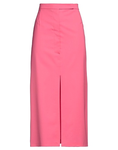 PINKO Falda midi Rosa 59% Lana, 39% Poliéster, 2% Elastán