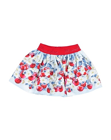 MONNALISA Gonna Rosso 100% Cotone, Poliammide