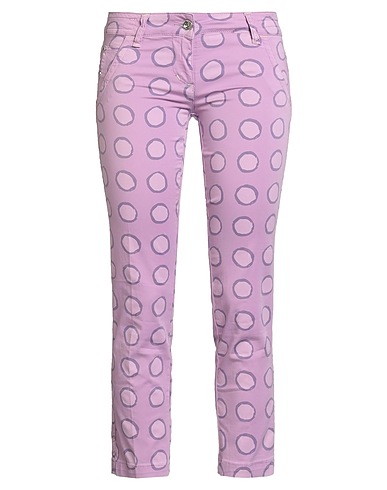 JACOB COHЁN Casual trouser Lilac 97% Cotton, 3% Elastane
