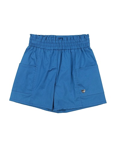 MONNALISA Shorts & Bermuda Blue 97% Cotton, 3% Elastane