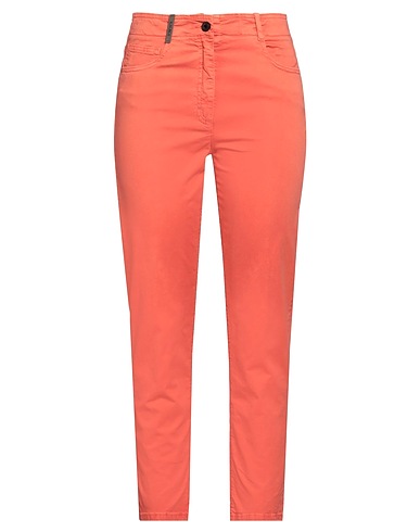 PESERICO Casual trouser Coral 98% Cotton, 2% Elastane