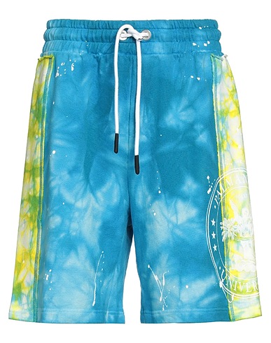 PALM ANGELS Shorts & Bermuda Azure 100% Cotton