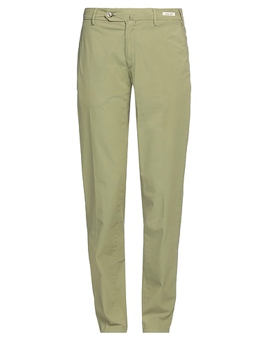 L.B.M. 1911 Casual pants Green 97% Cotton, 3% Elastane