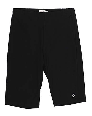 MONNALISA Shorts & Bermuda NERO 95% Cotton, 5% Elastane