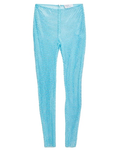 GIUSEPPE DI MORABITO Casual trouser Azure 100% Polyamide, Elastane