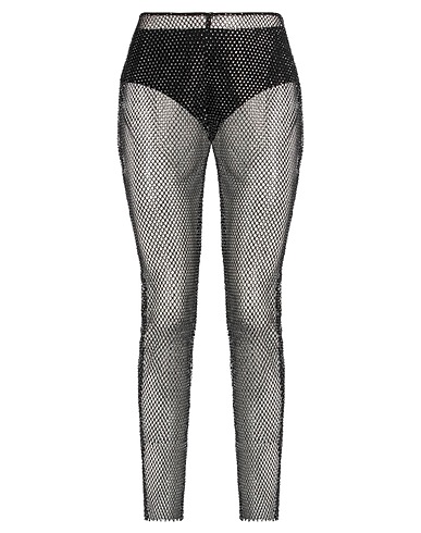 GIUSEPPE DI MORABITO パンツ ブラック ナイロン 100% / ポリウレタン