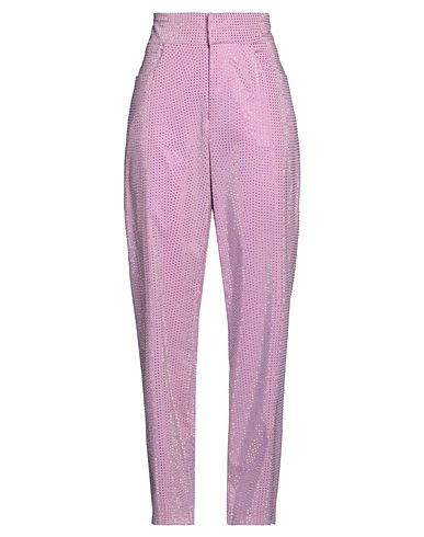 GIUSEPPE DI MORABITO Casual trouser Pink 61% Cotton, 36% Polyamide, 3% Elastane