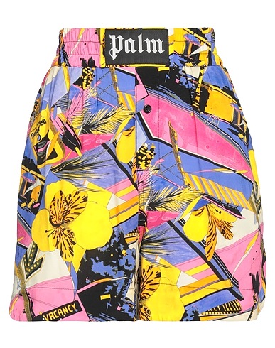 PALM ANGELS Shorts & Bermudas Violett 100% Viskose, Polyester