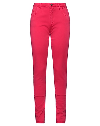 MARANI Casual trouser Fuchsia 88% Cotton, 9% Polyester, 3% Elastane