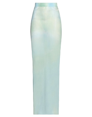 OFF-WHITE™ Long skirt Sky blue 70% Polyamide, 30% Polyester