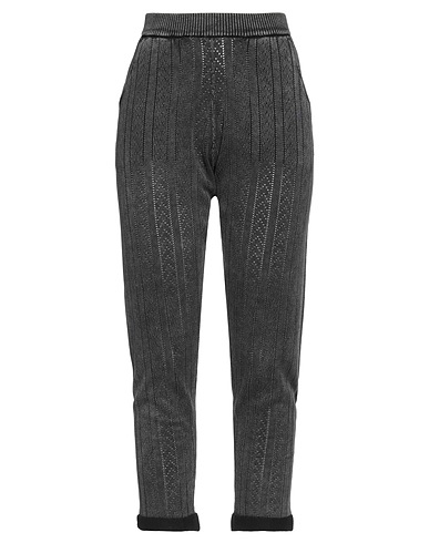 ONE TEASPOON Casual trouser Charcoal 100% Cotton