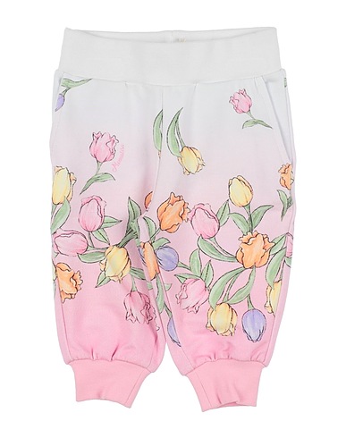 MONNALISA Casual pants Pink 95% Cotton, 5% Elastane