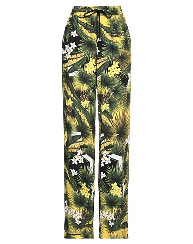 ICEBERG Casual trouser Dark green 100% Viscose