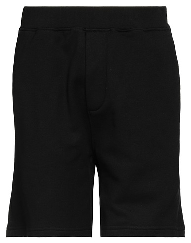 DSQUARED2 Shorts & Bermuda Black 100% Cotton, Elastane