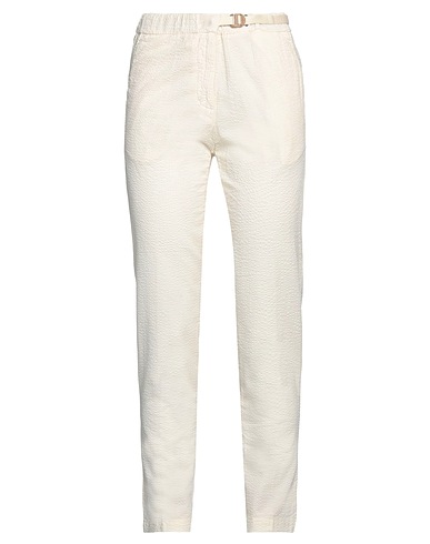 WHITE SAND Pantalone Avorio 100% Cotone