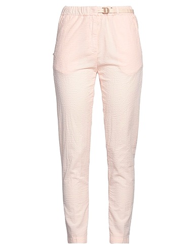 WHITE SAND Casual trouser Light pink 100% Cotton