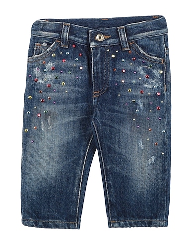 DOLCE&GABBANA ジーンズ ブルー コットン 98% / ポリウレタン 2% / アルミニウム / ポリエステル / 真鍮/ブラス