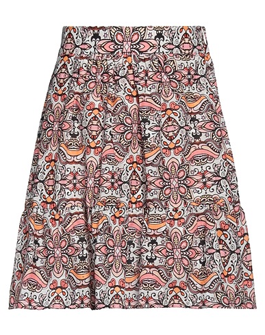 THE ABITO Milano Mini skirt Pink 100% Cotton