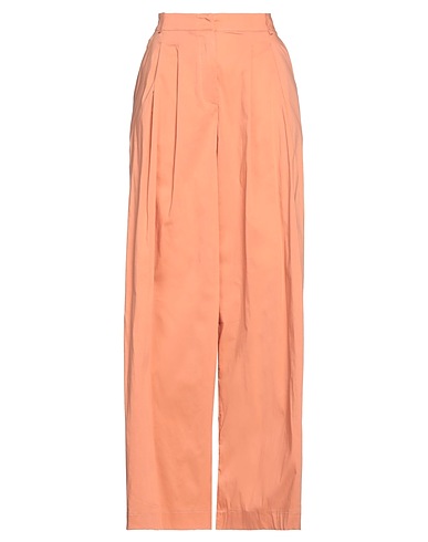JIJIL Casual trouser Salmon pink 79% Cotton, 18% Polyamide, 3% Elastane