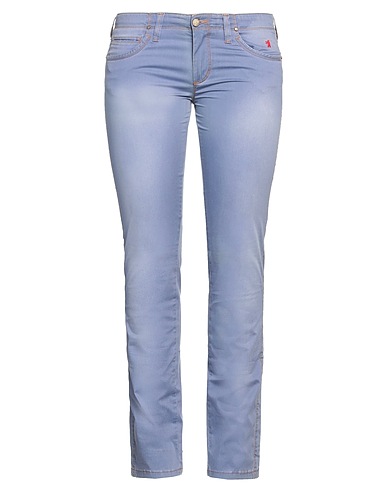 JAGGY Casual trouser Pastel blue 98% Cotton, 2% Elastane