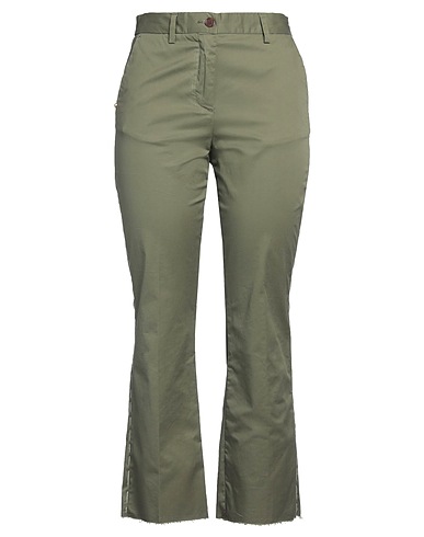 WHITE SAND Pantalone Verde militare 97% Cotone, 3% Elastan