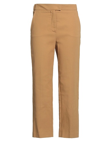 BEATRICE .B Casual trouser Camel 100% Cotton