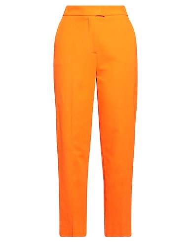 BEATRICE .B Casual trouser Orange 100% Cotton