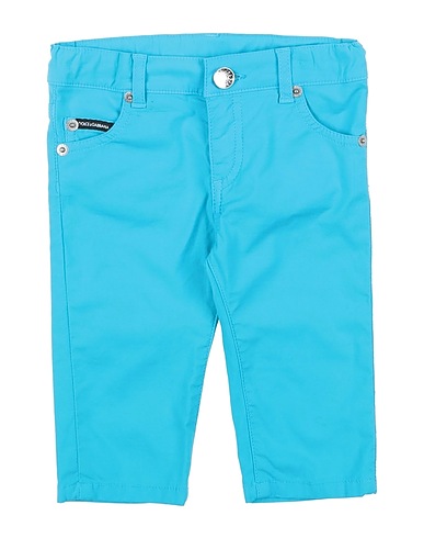 DOLCE&GABBANA Casual trouser Azure 97% Cotton, 3% Elastane