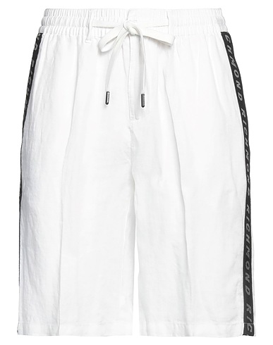 RICHMOND X Shorts & Bermuda Bianco 100% Lino