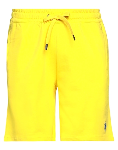 U.S.POLO ASSN. Shorts & Bermuda Yellow 100% Cotton