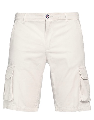 FRED MELLO Shorts & Bermuda Light grey 100% Cotton